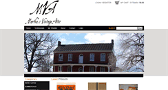 Desktop Screenshot of marthasvintageattic.com
